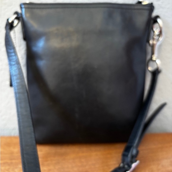 Coach Legacy Black Leather Slim Crossbody Bag - Picture 7 of 10